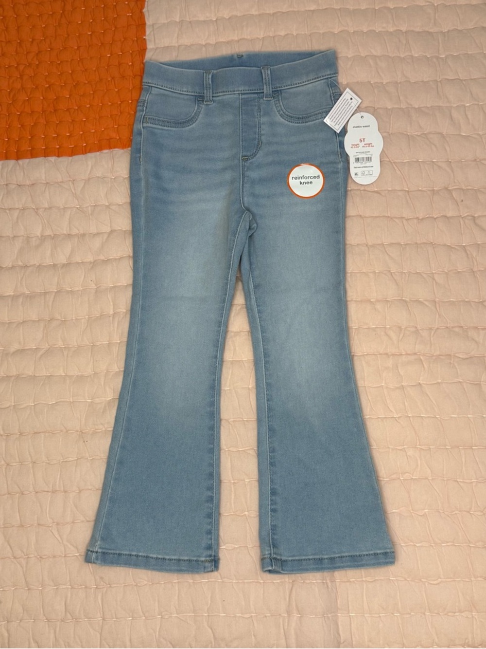 wonder nation Light Blue Flared Jeans - Reinforced Knee